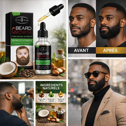 Beard Care Kit – Pour une barbe dense, propre et irrésistible