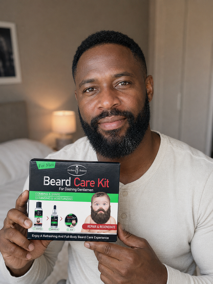 Beard Care Kit – Pour une barbe dense, propre et irrésistible