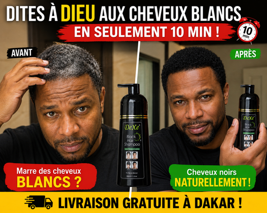 Dexe Shampoing anti cheveux blancs