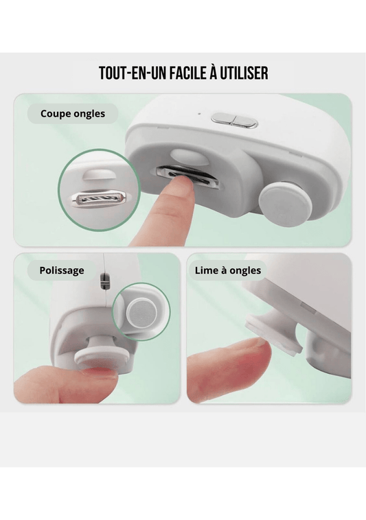 Coupe Ongle électrique 2 en 1