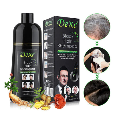 Dexe Shampoing anti cheveux blancs
